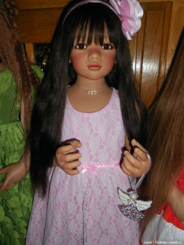 Розовое настроение. Коллекционные куклы от Annette Himstedt (фото 9)