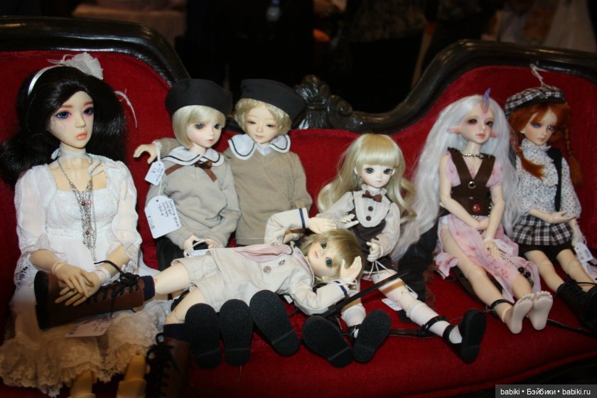 Международная выставка кукол в s'-Hertogenbosch (Den Bosch) в Голландии - 2013. Часть четвертая - BJD