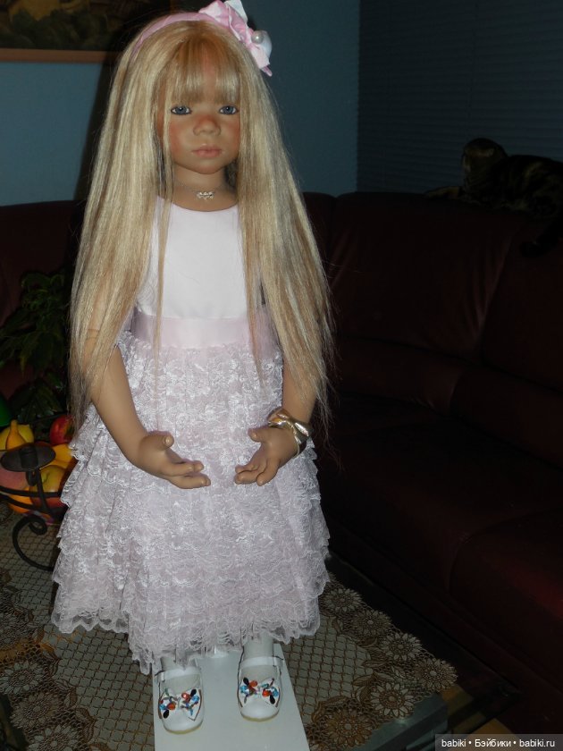 Розовое настроение. Коллекционные куклы от Annette Himstedt (фото 7)