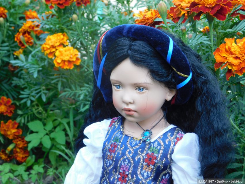 Кусочек уходящего лета в моей коллекции кукол