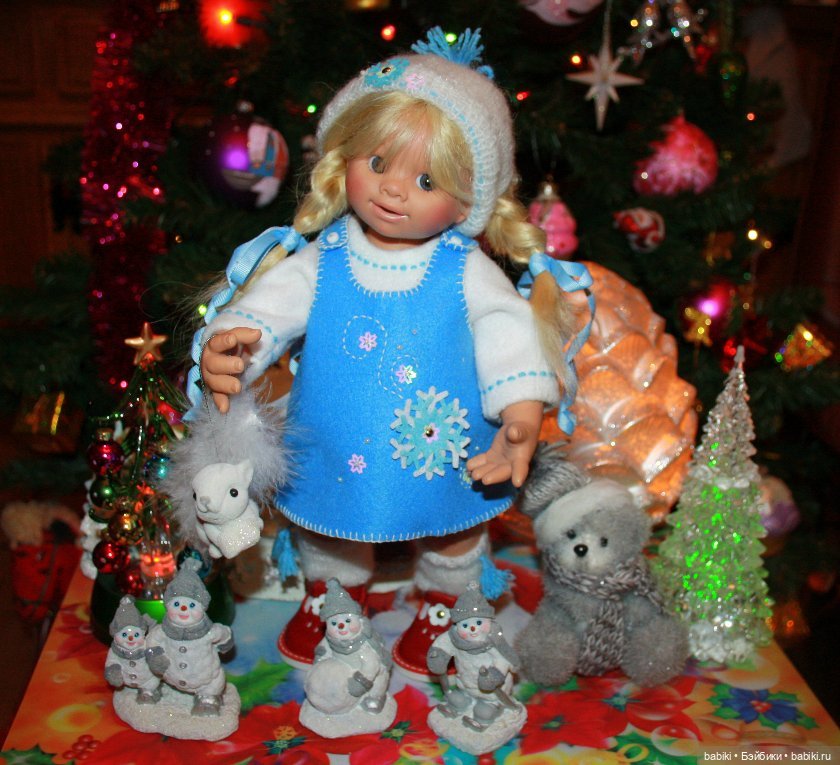 Снежинка Гретель, из серии - музыкальное поздравление Вихтелят Rosemarie Muller (фото 2)