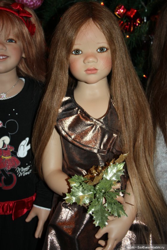 Новый год с куклами от Annette Himstedt