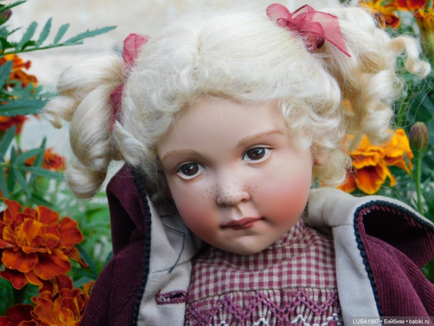 Кусочек уходящего лета в моей коллекции кукол