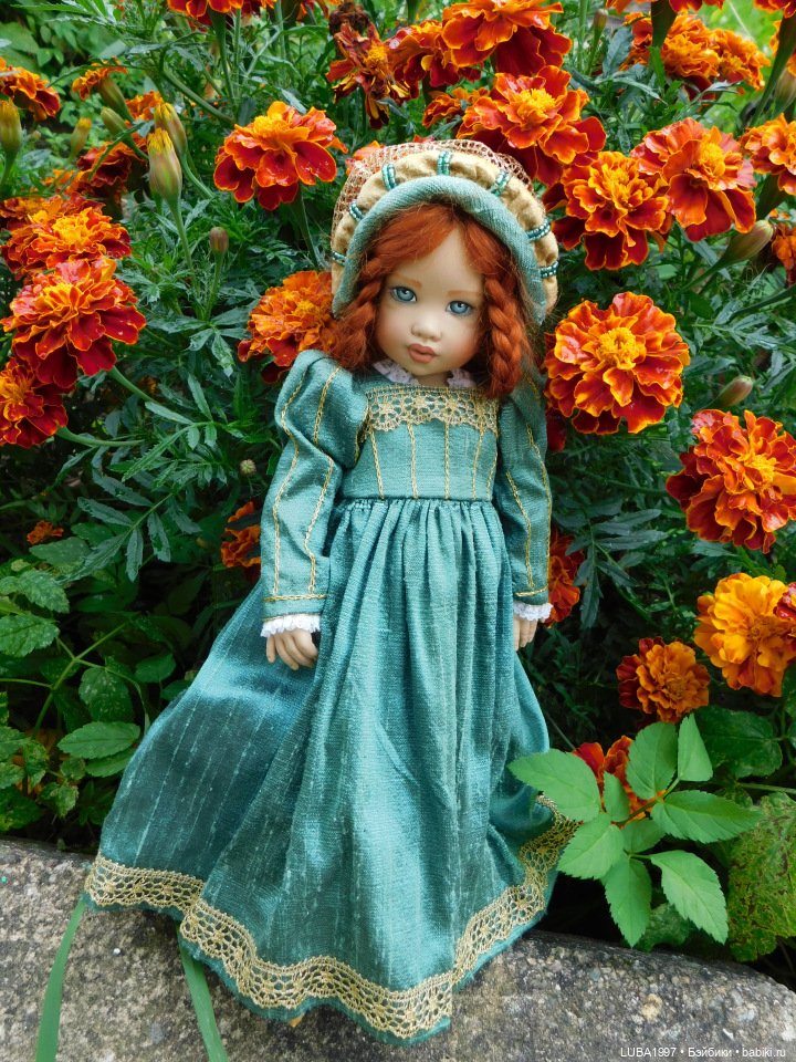Кусочек уходящего лета в моей коллекции кукол. 4 часть