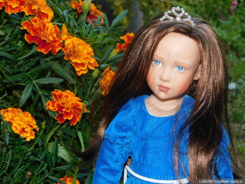 Кусочек уходящего лета в моей коллекции кукол. 3 часть