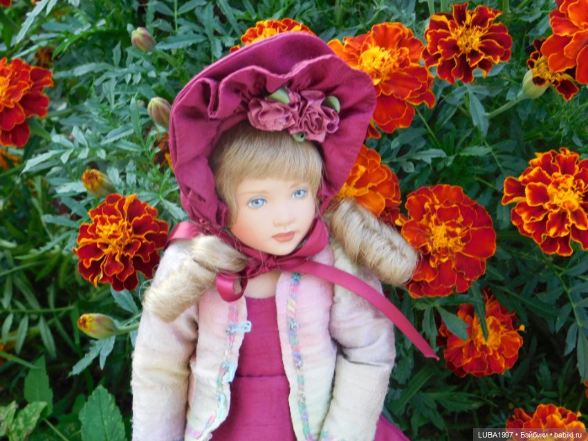 Кусочек уходящего лета в моей коллекции кукол. 2 часть