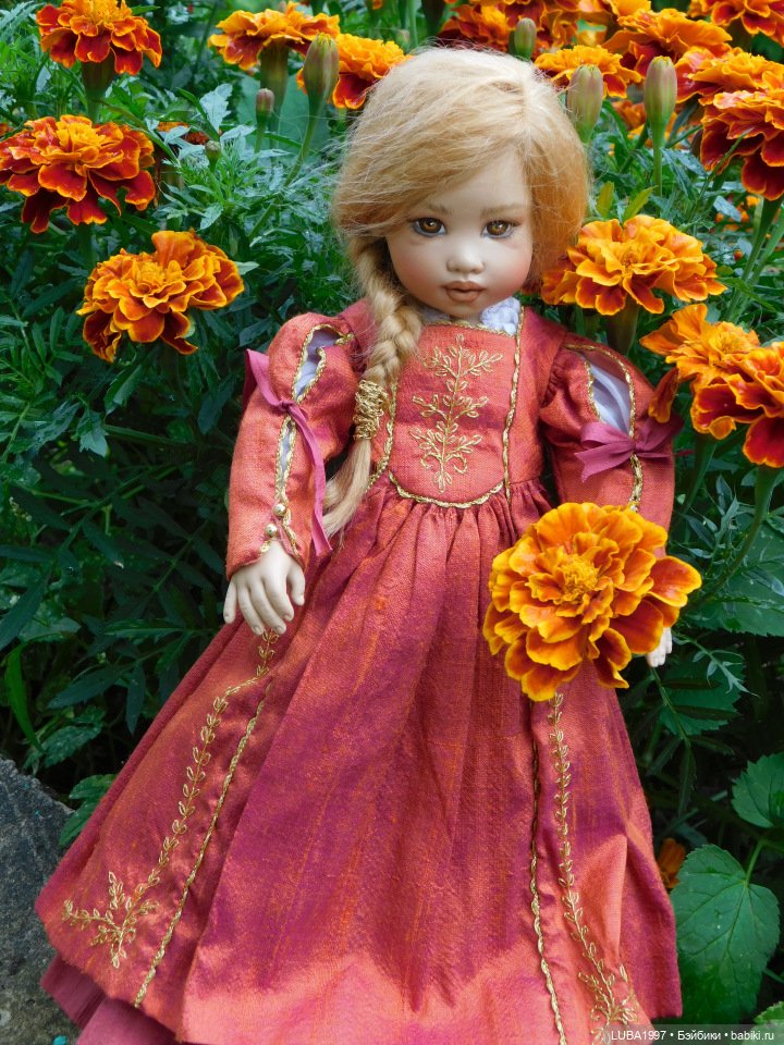 Кусочек уходящего лета в моей коллекции кукол. 4 часть