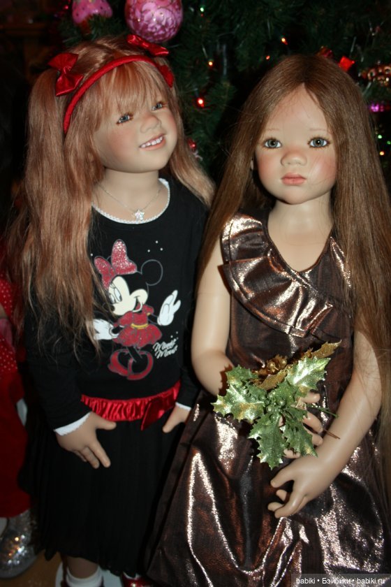 Новый год с куклами от Annette Himstedt