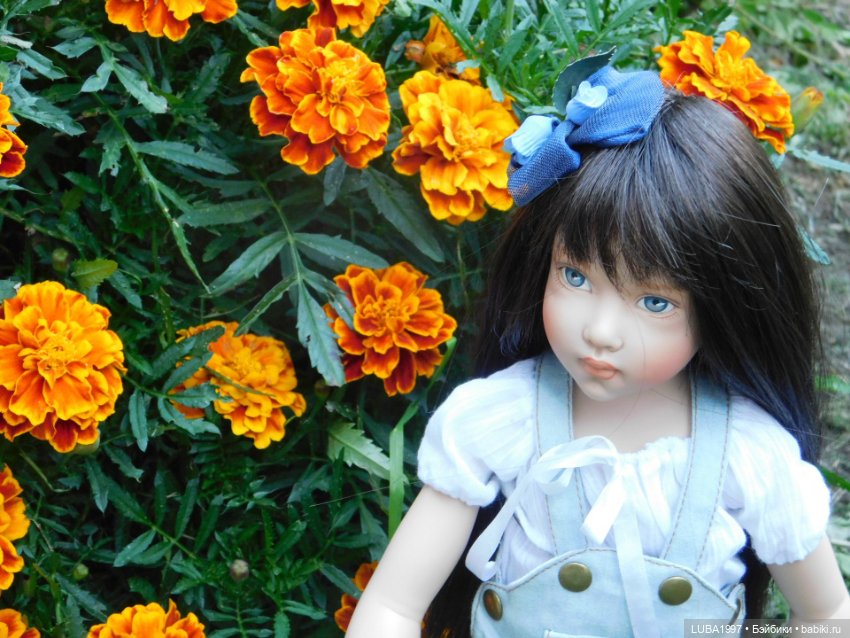 Кусочек уходящего лета в моей коллекции кукол. 3 часть (фото 2)