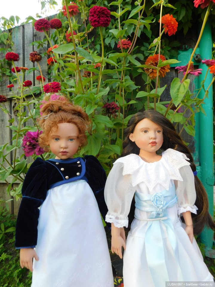 Кусочек уходящего лета в моей коллекции кукол