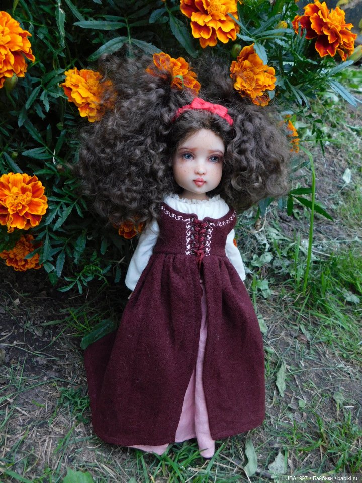 Кусочек уходящего лета в моей коллекции кукол. 4 часть (фото 5)