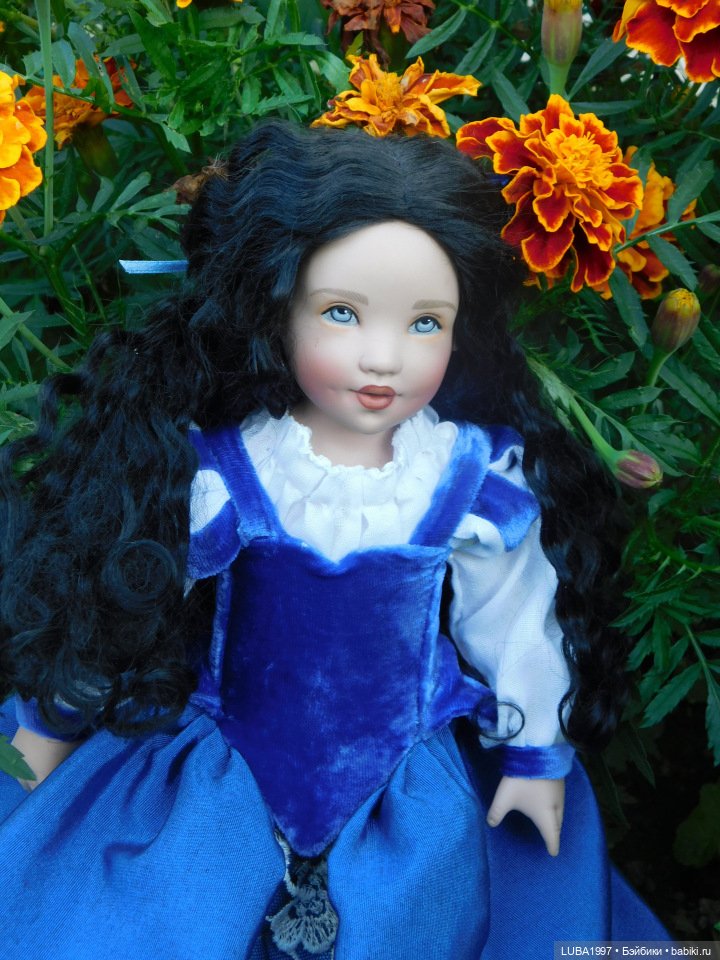 Кусочек уходящего лета в моей коллекции кукол. 2 часть