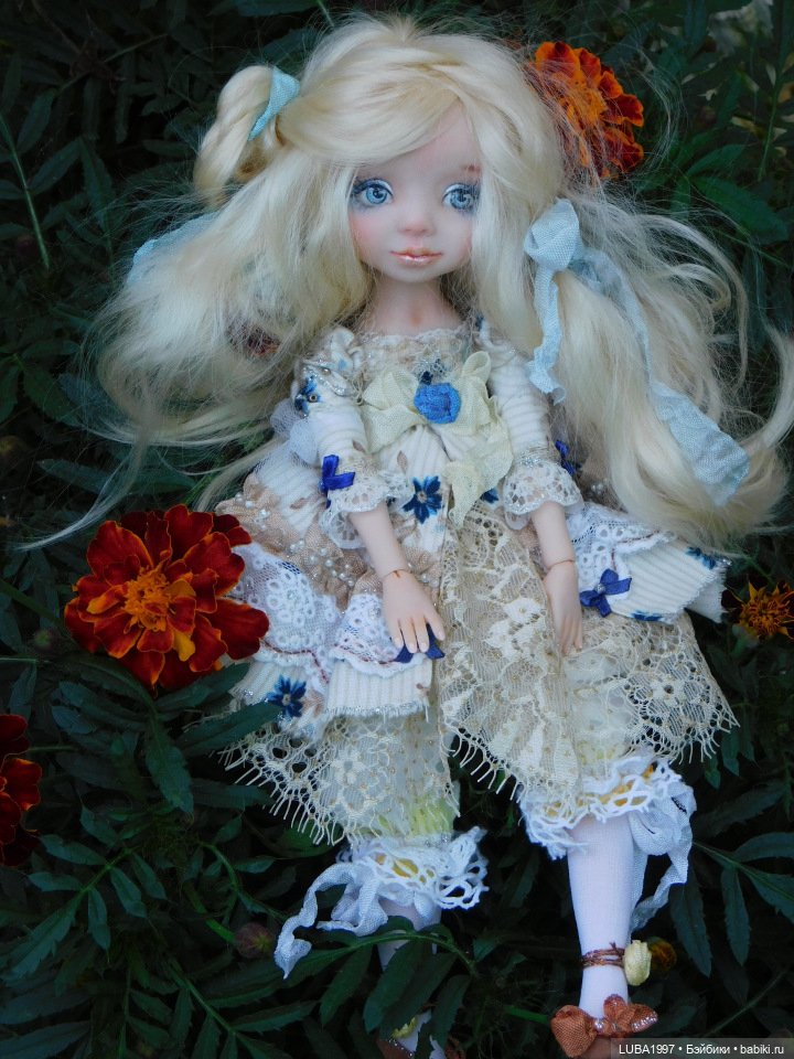 Кусочек уходящего лета в моей коллекции кукол. 3 часть