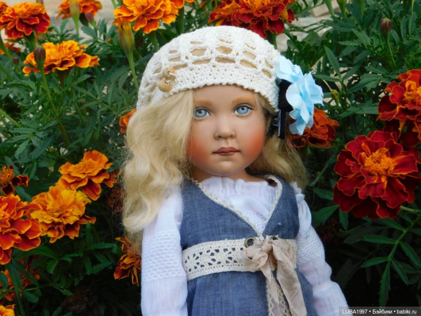 Кусочек уходящего лета в моей коллекции кукол