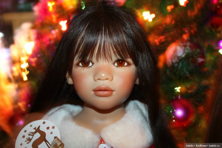 Новый год с куклами от Annette Himstedt