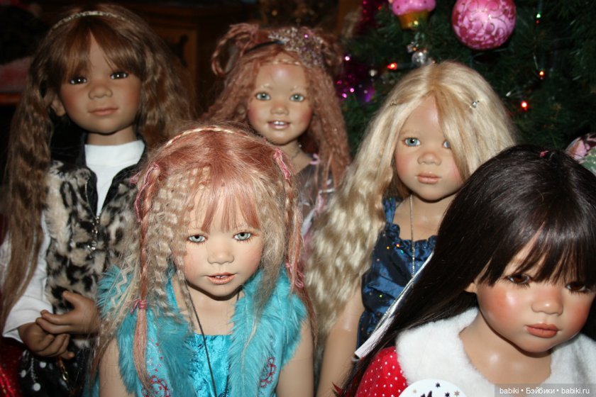 Новый год с куклами от Annette Himstedt (фото 4)