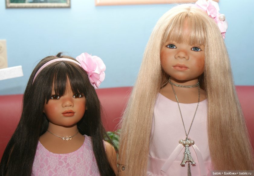 Розовое настроение. Коллекционные куклы от Annette Himstedt (фото 3)