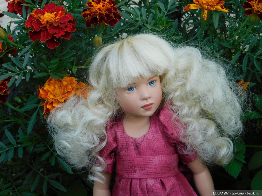 Кусочек уходящего лета в моей коллекции кукол