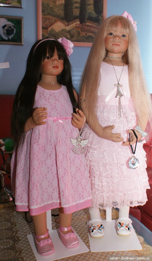 Розовое настроение. Коллекционные куклы от Annette Himstedt (фото 4)