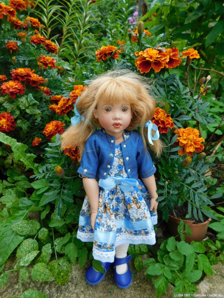 Кусочек уходящего лета в моей коллекции кукол. 4 часть