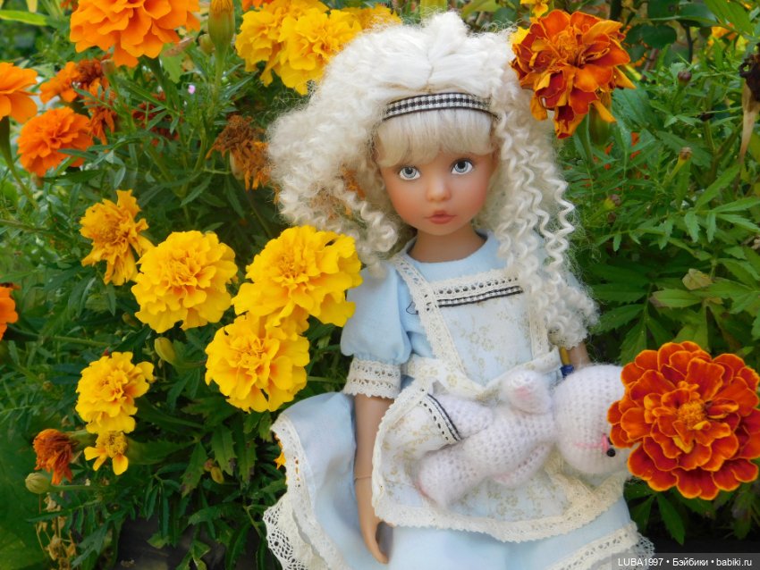 Кусочек уходящего лета в моей коллекции кукол. 2 часть