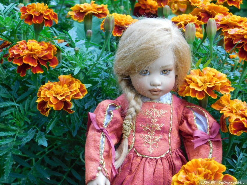 Кусочек уходящего лета в моей коллекции кукол. 4 часть