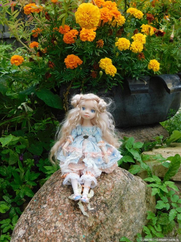 Кусочек уходящего лета в моей коллекции кукол. 3 часть