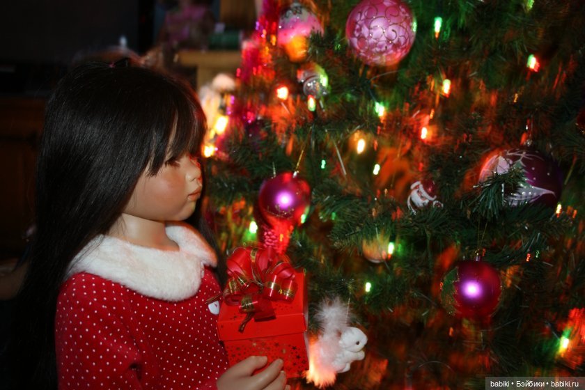 Новый год с куклами от Annette Himstedt