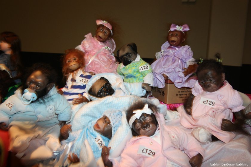 Любителям реборнов. Из серии: Международная выставка кукол в s'-Hertogenbosch (Den Bosch) в Голландии - 2013. Часть пятая