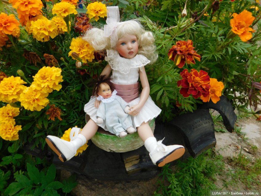 Кусочек уходящего лета в моей коллекции кукол. 4 часть