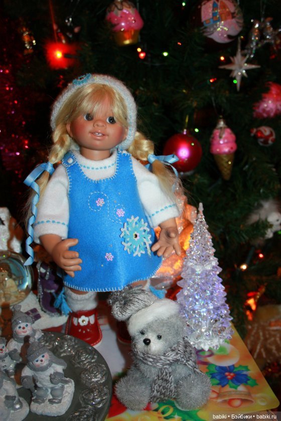 Снежинка Гретель, из серии - музыкальное поздравление Вихтелят Rosemarie Muller