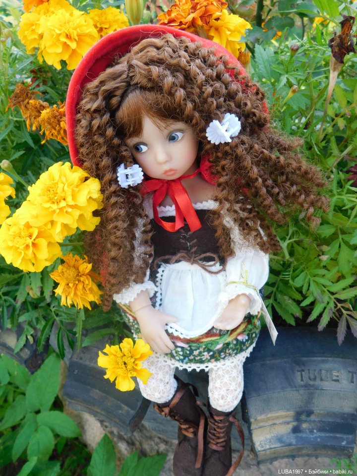 Кусочек уходящего лета в моей коллекции кукол. 2 часть
