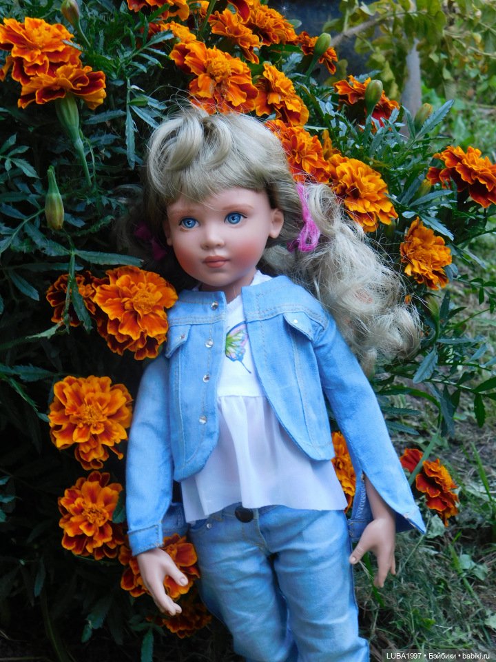 Кусочек уходящего лета в моей коллекции кукол. 3 часть