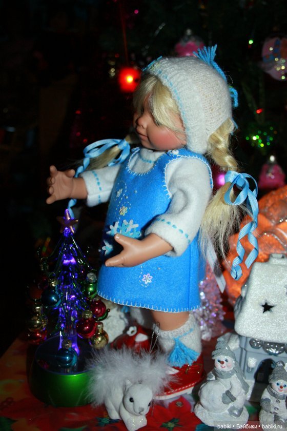 Снежинка Гретель, из серии - музыкальное поздравление Вихтелят Rosemarie Muller (фото 3)