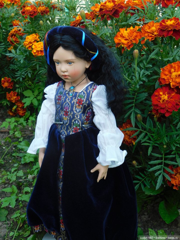 Кусочек уходящего лета в моей коллекции кукол