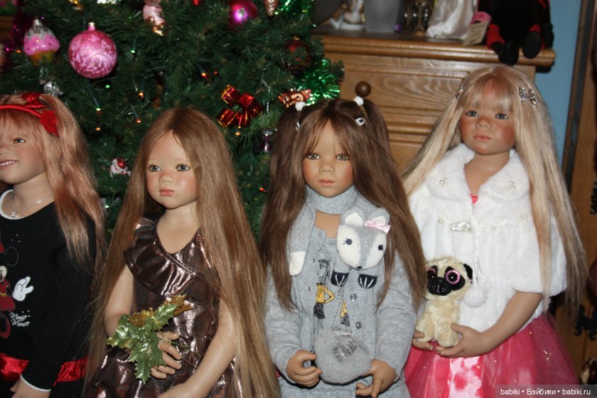 Новый год с куклами от Annette Himstedt (фото 10)