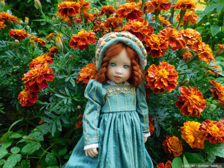 Кусочек уходящего лета в моей коллекции кукол. 4 часть