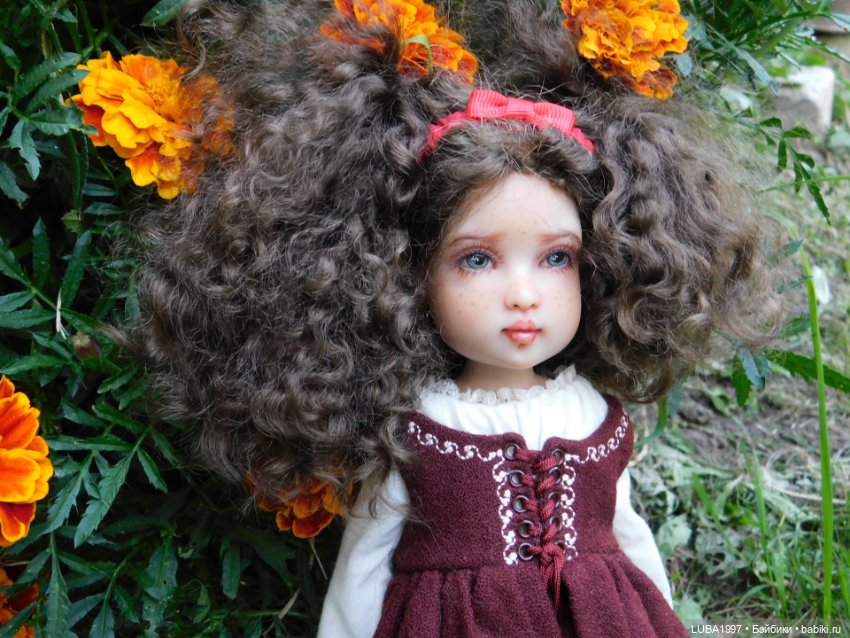 Кусочек уходящего лета в моей коллекции кукол. 4 часть (фото 4)
