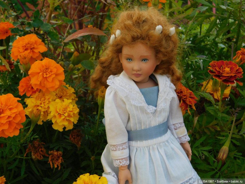 Кусочек уходящего лета в моей коллекции кукол. 2 часть