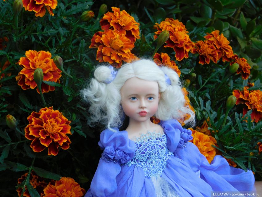 Кусочек уходящего лета в моей коллекции кукол. 3 часть