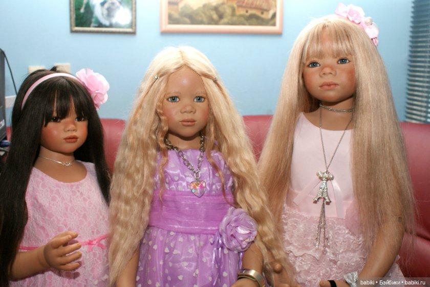 Розовое настроение. Коллекционные куклы от Annette Himstedt (фото 5)