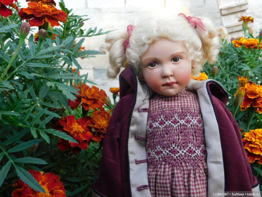 Кусочек уходящего лета в моей коллекции кукол
