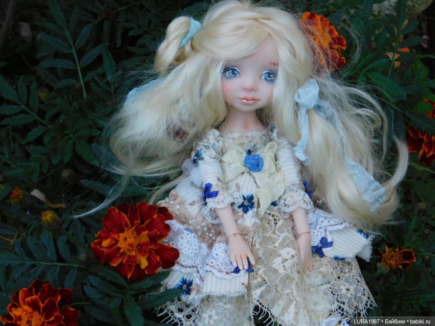 Кусочек уходящего лета в моей коллекции кукол. 3 часть