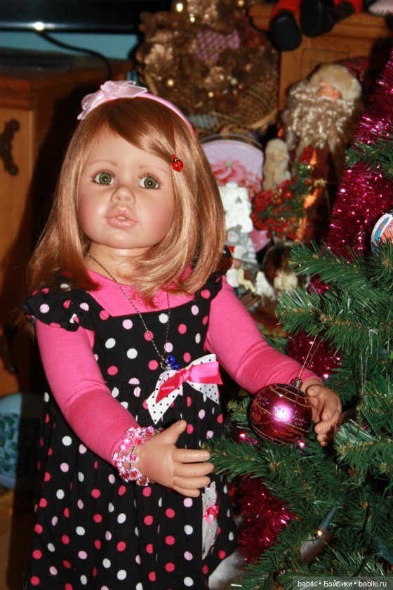 С наступающим Новым 2014 годом поздравления от моих кукол из коллекции Masterpiece