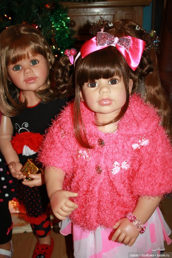 С наступающим Новым 2014 годом поздравления от моих кукол из коллекции Masterpiece
