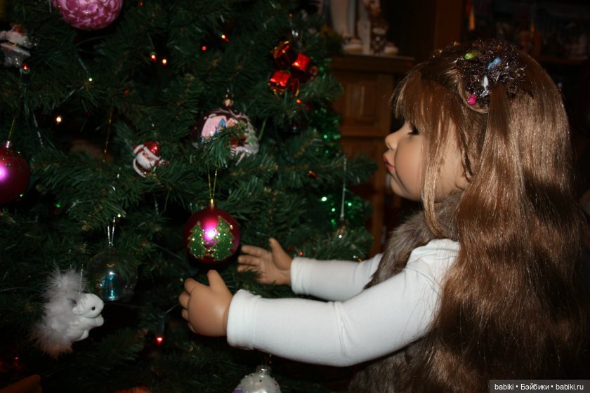 С наступающим Новым 2014 годом поздравления от моих кукол из коллекции Masterpiece (фото 5)