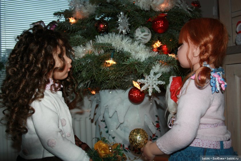 Рождество 2013 с куклами от Hildegard Gunzel
