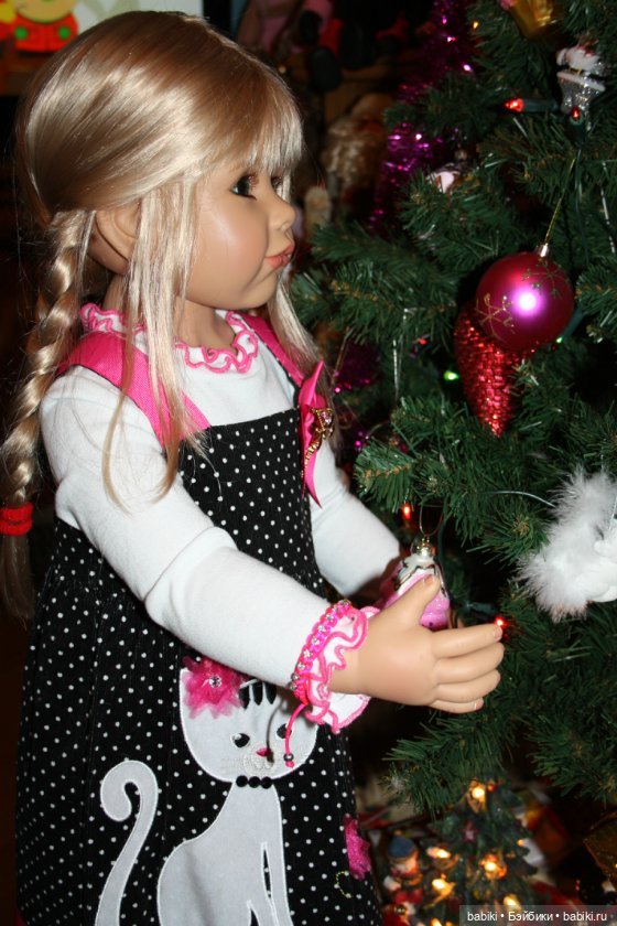 С наступающим Новым 2014 годом поздравления от моих кукол из коллекции Masterpiece (фото 2)