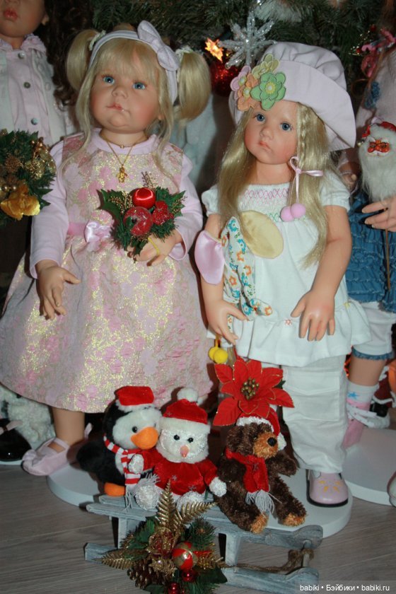 Рождество 2013 с куклами от Hildegard Gunzel (фото 10)