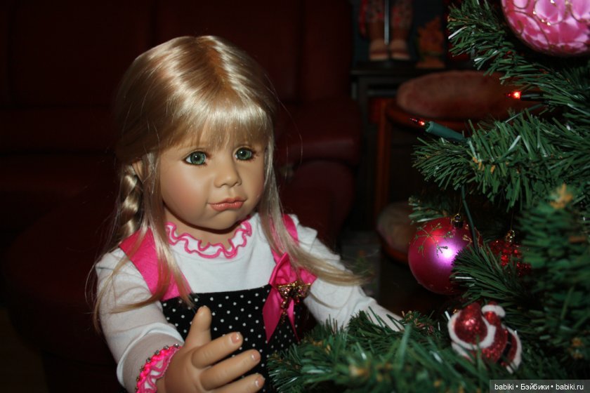 С наступающим Новым 2014 годом поздравления от моих кукол из коллекции Masterpiece (фото 4)